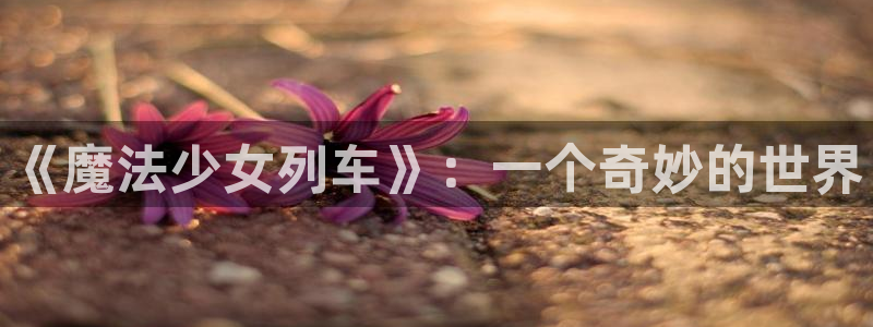 omofun.：《魔法少女列车》：一个奇妙的世界