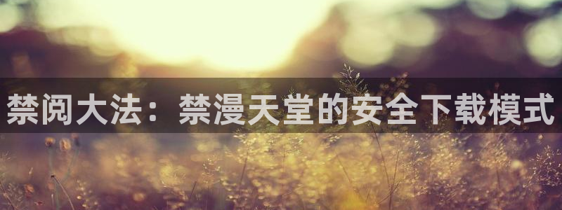 omofun动漫app下载：禁阅大法：禁漫天堂的安全下载模式
